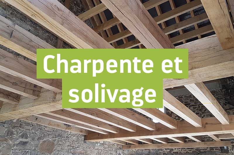 Charpente et solivage bois, construction bois sur les secteurs de Lannion, Morlaix, Guingamp, Paimpol, Saint-Brieuc par ekkô lachiver